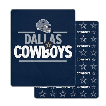 Pegasus Dallas Cowboys Campaign Double-Sided 60" x 70" Ultra Cozy Blanket