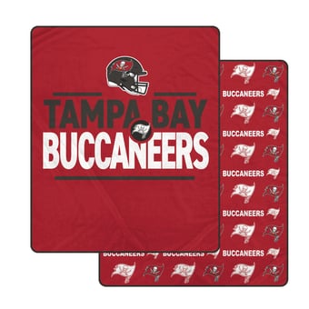 Pegasus Tampa Bay Buccaneers Campaign Double-Sided 60" x 70" Ultra Cozy Blanket