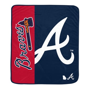 Pegasus Atlanta Braves Dugout 50" x 60" Ultra Soft Throw Blanket