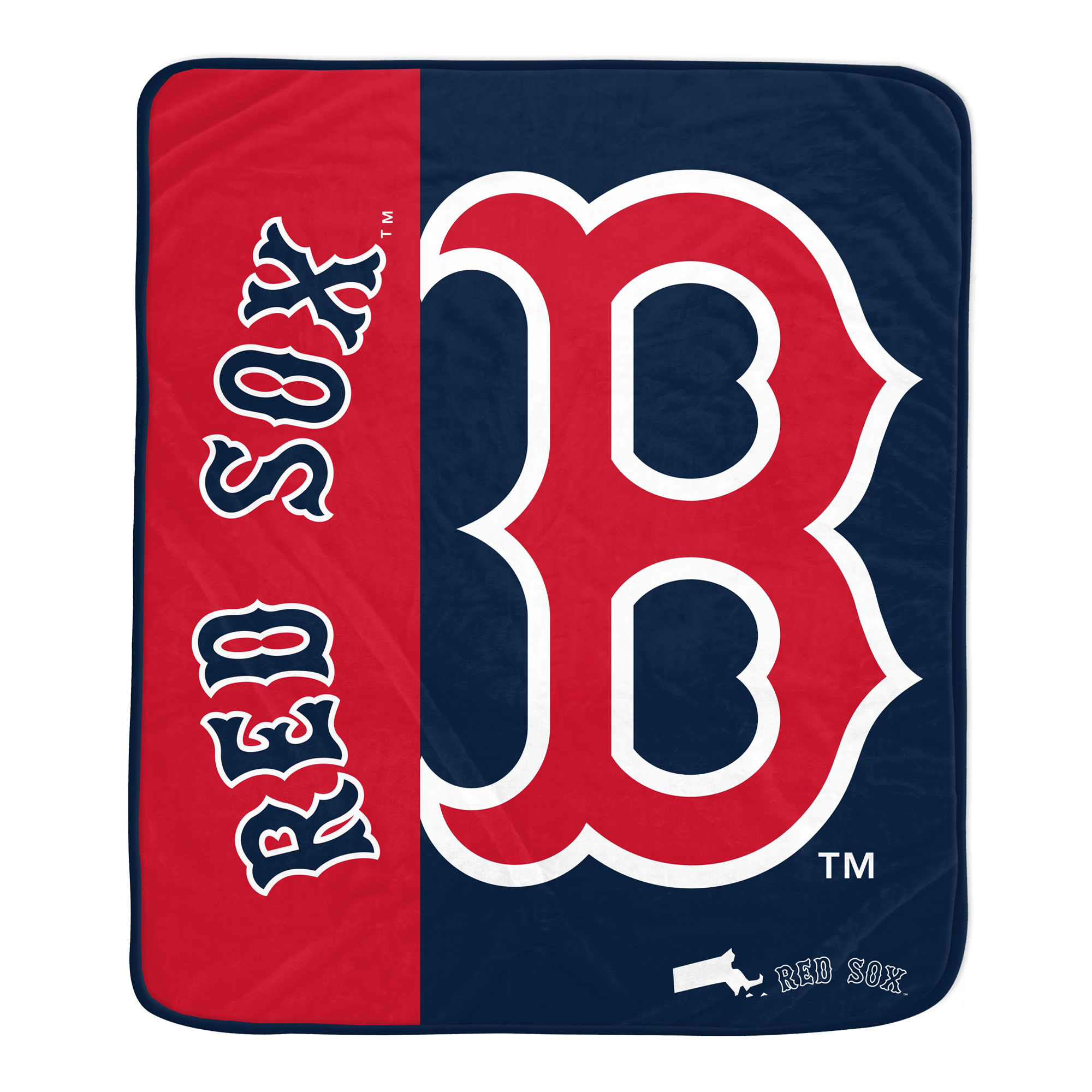 Pegasus Boston Red Sox Dugout 50" x 60" Ultra Soft Throw Blanket
