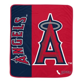 Pegasus Los Angeles Angels Dugout 50" x 60" Ultra Soft Throw Blanket