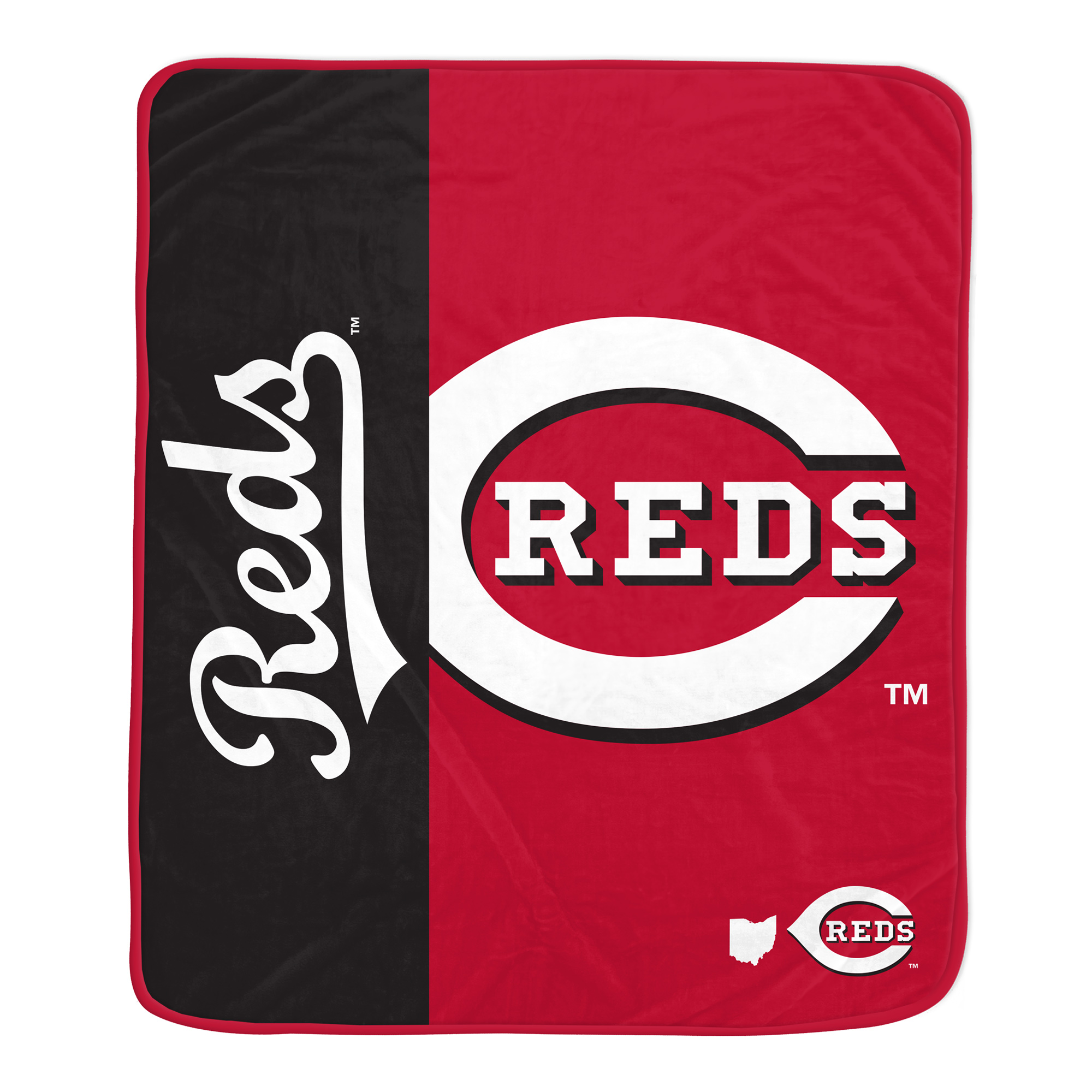 Pegasus Cincinnati Reds Dugout 50" x 60" Ultra Soft Throw Blanket