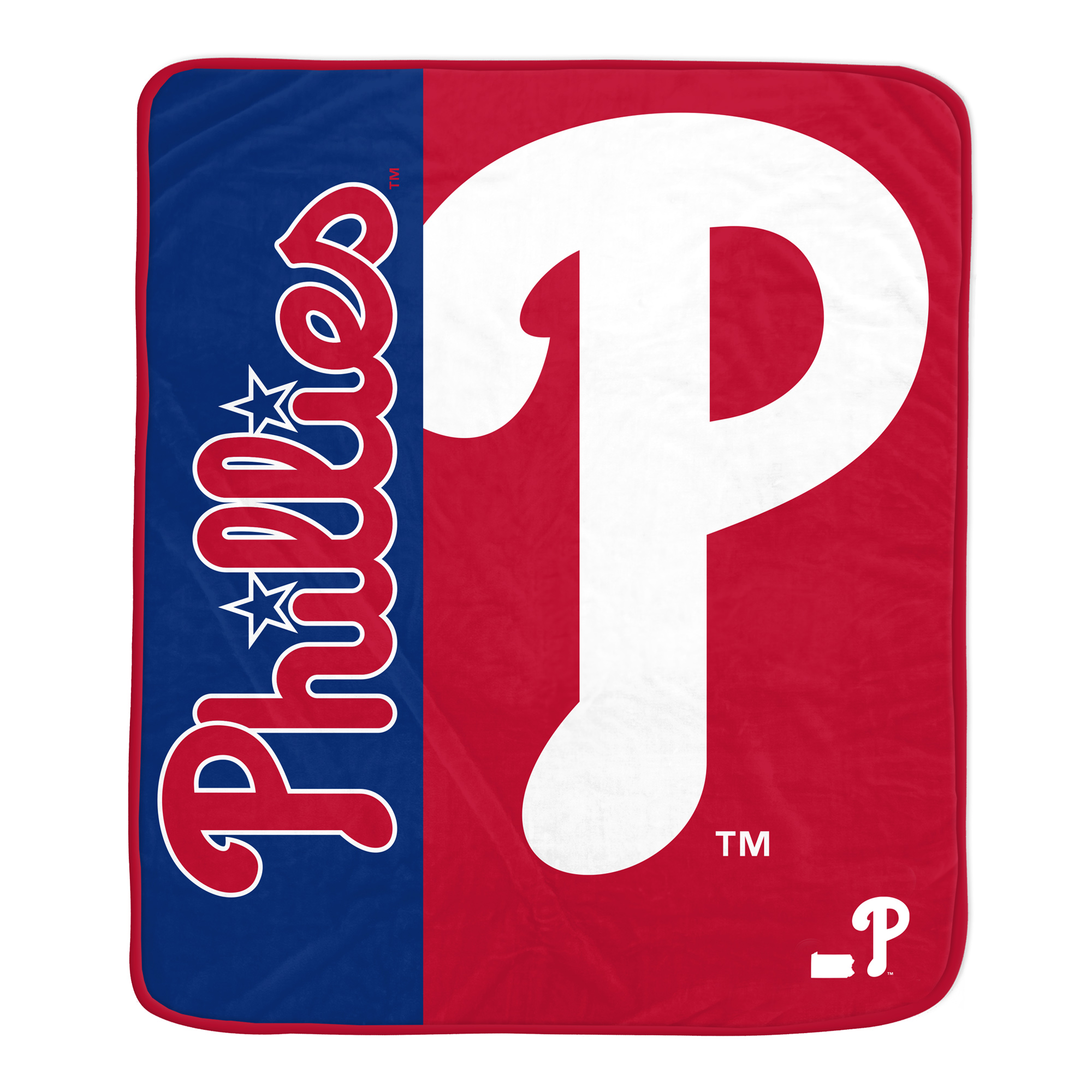 Pegasus Philadelphia Phillies Dugout 50" x 60" Ultra Soft Throw Blanket