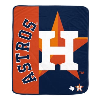 "Pegasus Houston Astros Dugout 50"" x 60"" Ultra Soft Throw Blanket"