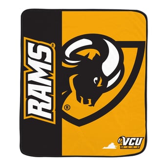 Pegasus VCU Rams Endzone 50" x 60" Ultra Soft Throw Blanket