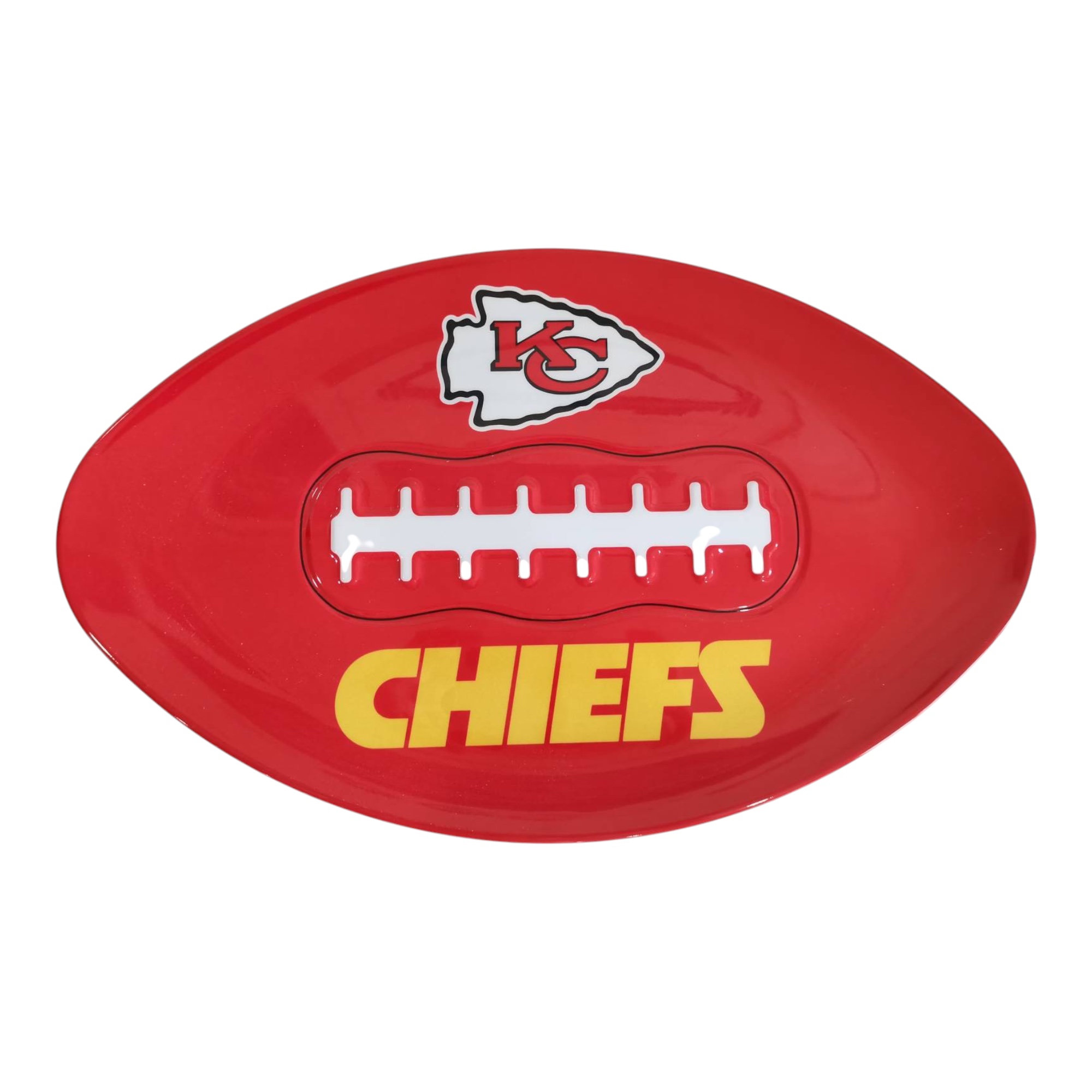 Pegasus Kansas City Chiefs Football 16" Party Tray