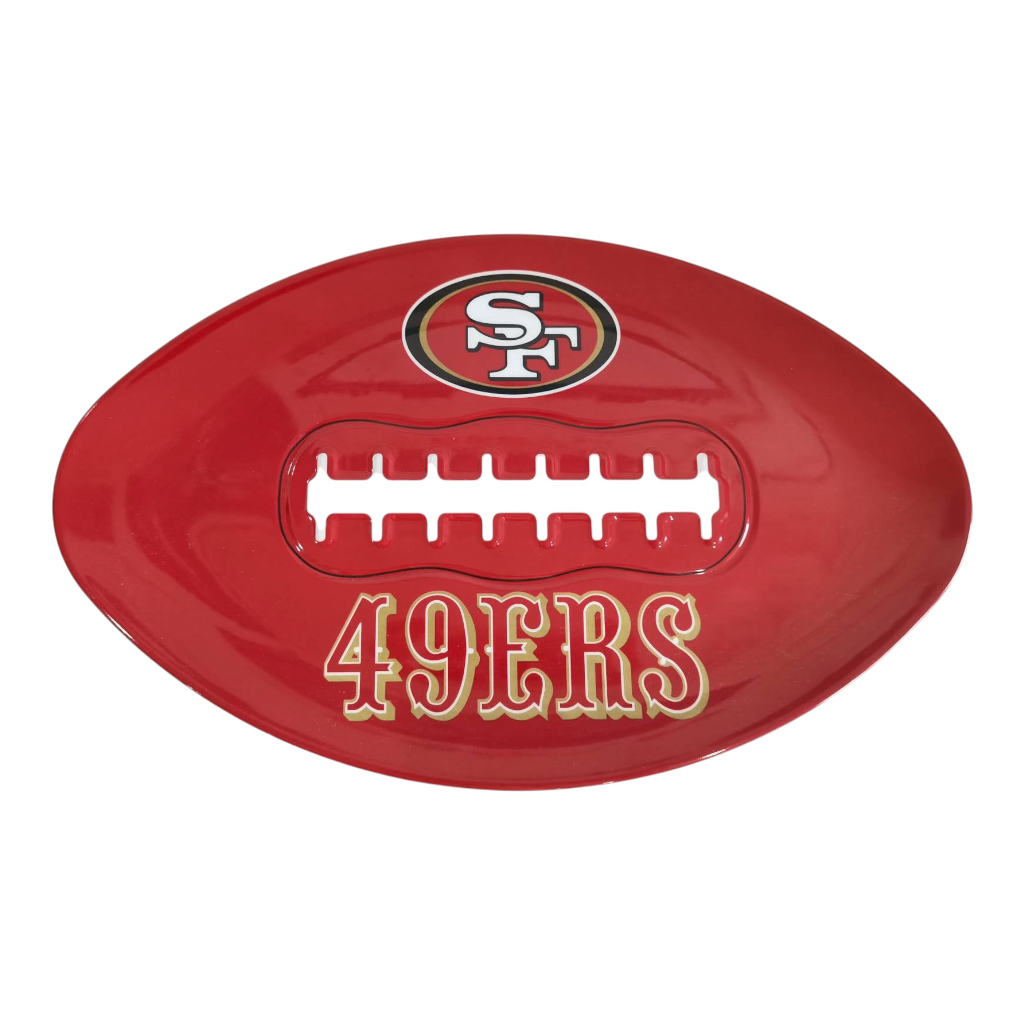 Pegasus San Francisco 49ers Football 16" Party Tray