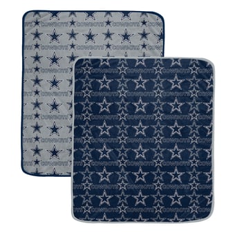 Pegasus Dallas Cowboys Two-Piece Home & Away Logo Roll 60" x 70" Blanket Set