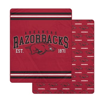 Pegasus Arkansas Razorbacks Legacy Arch Double-Sided 60" x 70" Blanket