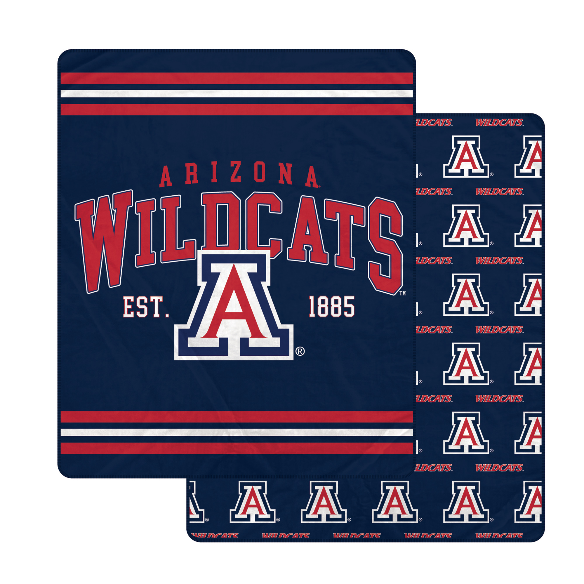 Pegasus Arizona Wildcats Legacy Arch Double-Sided 60" x 70" Blanket