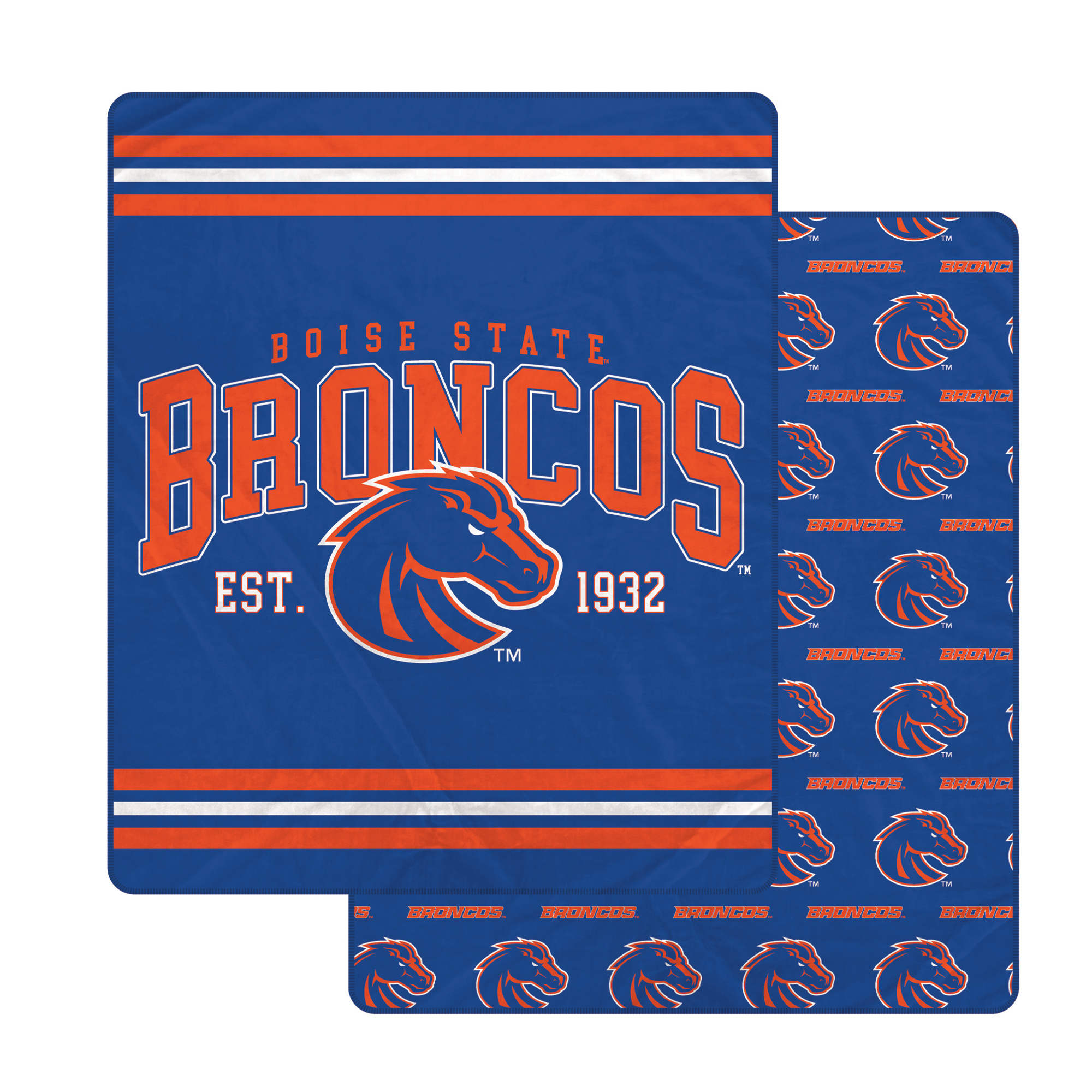 Pegasus Boise State Broncos Legacy Arch Double-Sided 60" x 70" Blanket