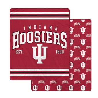 Pegasus Indiana Hoosiers Legacy Arch Double-Sided 60" x 70" Blanket