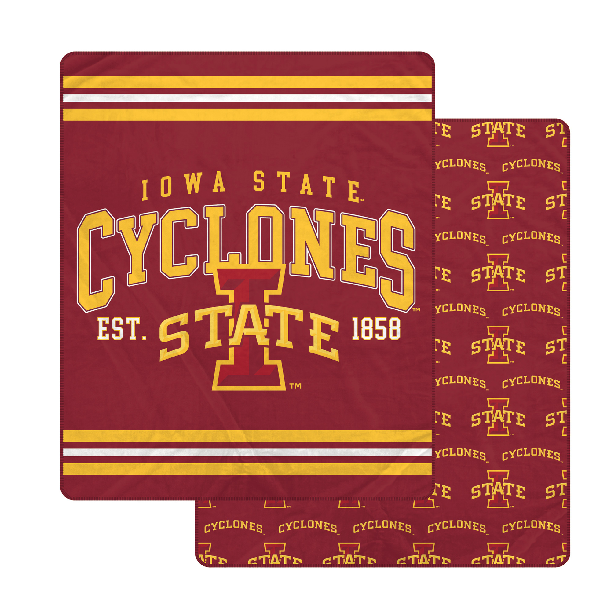 Pegasus Iowa State Cyclones Legacy Arch Double-Sided 60" x 70" Blanket