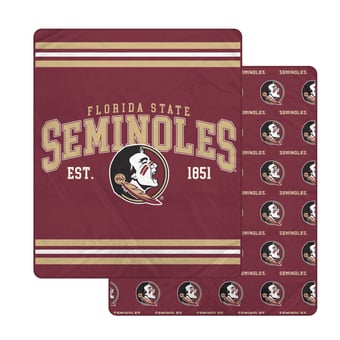 Pegasus Florida State Seminoles Legacy Arch Double-Sided 60" x 70" Blanket