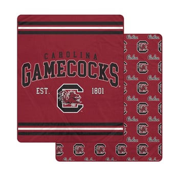 Pegasus South Carolina Gamecocks Legacy Arch Double-Sided 60" x 70" Blanket