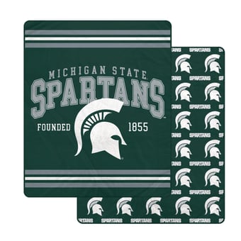 Pegasus Michigan State Spartans Legacy Arch Double-Sided 60" x 70" Blanket