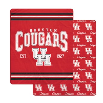 Pegasus Houston Cougars Legacy Arch Double-Sided 60" x 70" Blanket