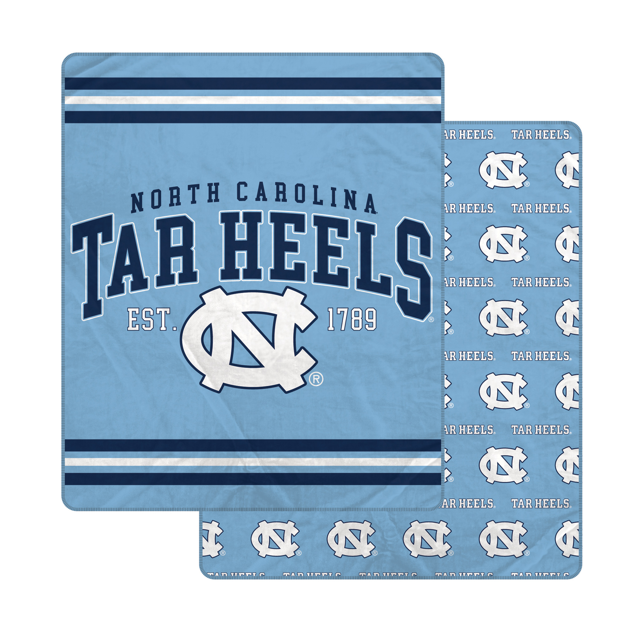 Pegasus North Carolina Tar Heels Legacy Arch Double-Sided 60" x 70" Blanket
