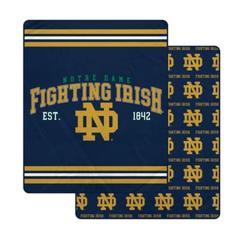 Pegasus Notre Dame Fighting Irish Legacy Arch Double-Sided 60" x 70" Blanket