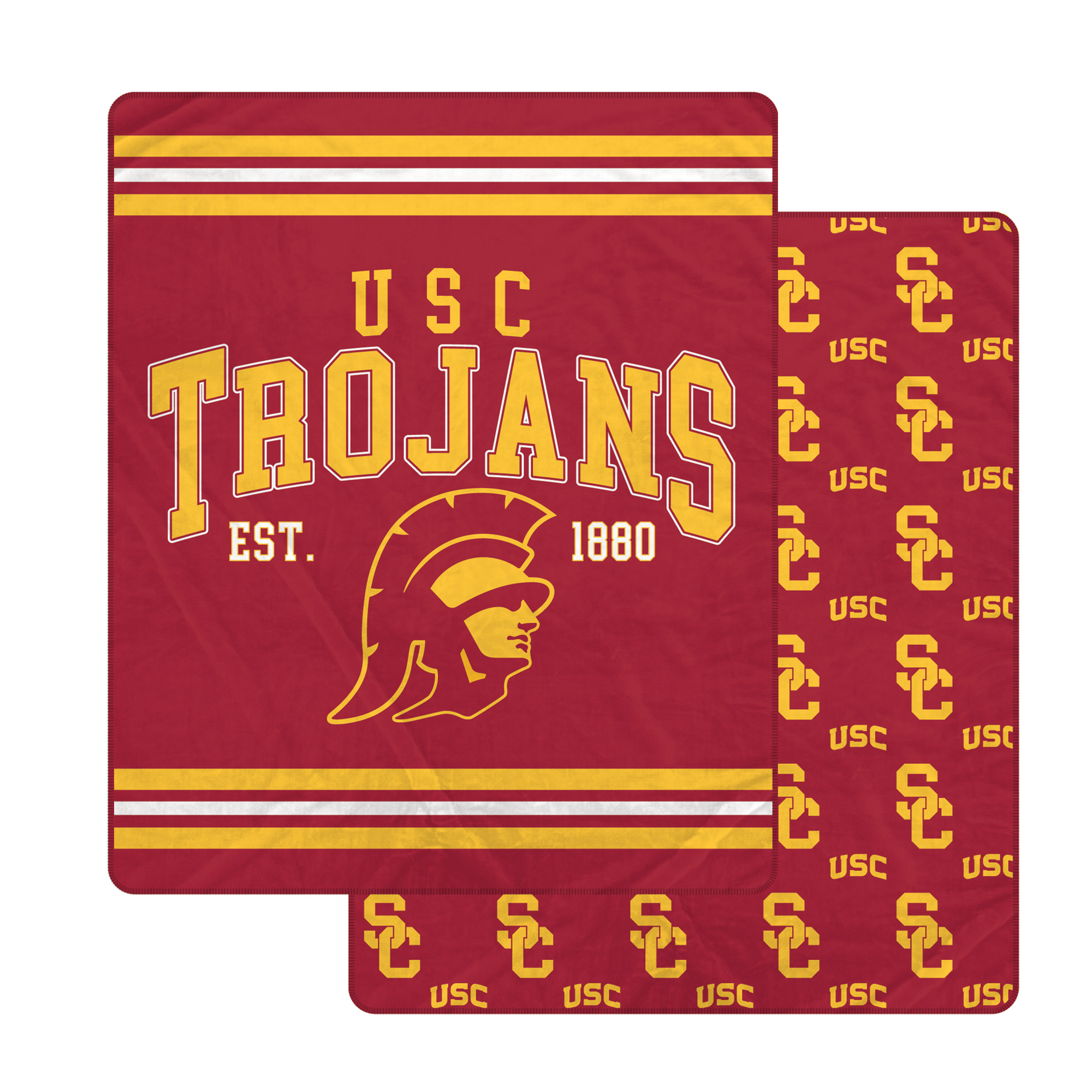 Pegasus USC Trojans Legacy Arch Double-Sided 60" x 70" Blanket