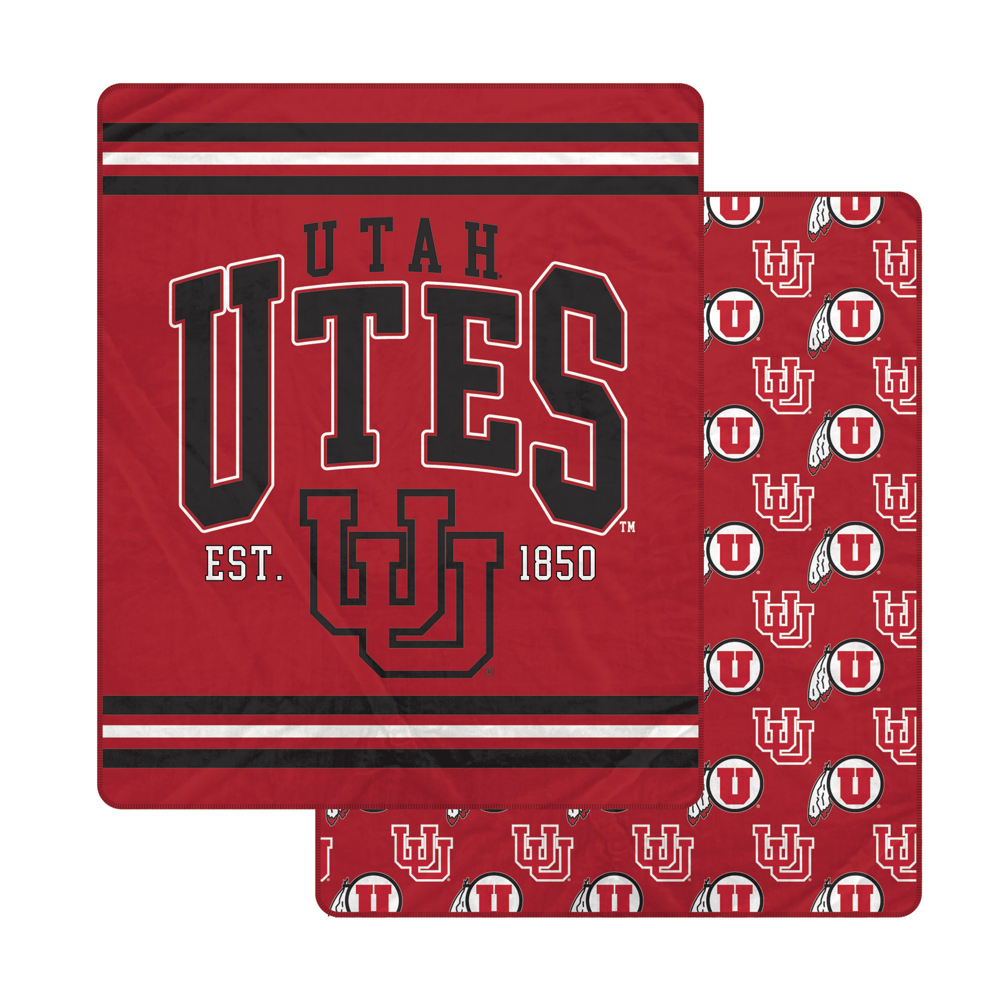 Pegasus Utah Utes Legacy Arch Double-Sided 60" x 70" Blanket
