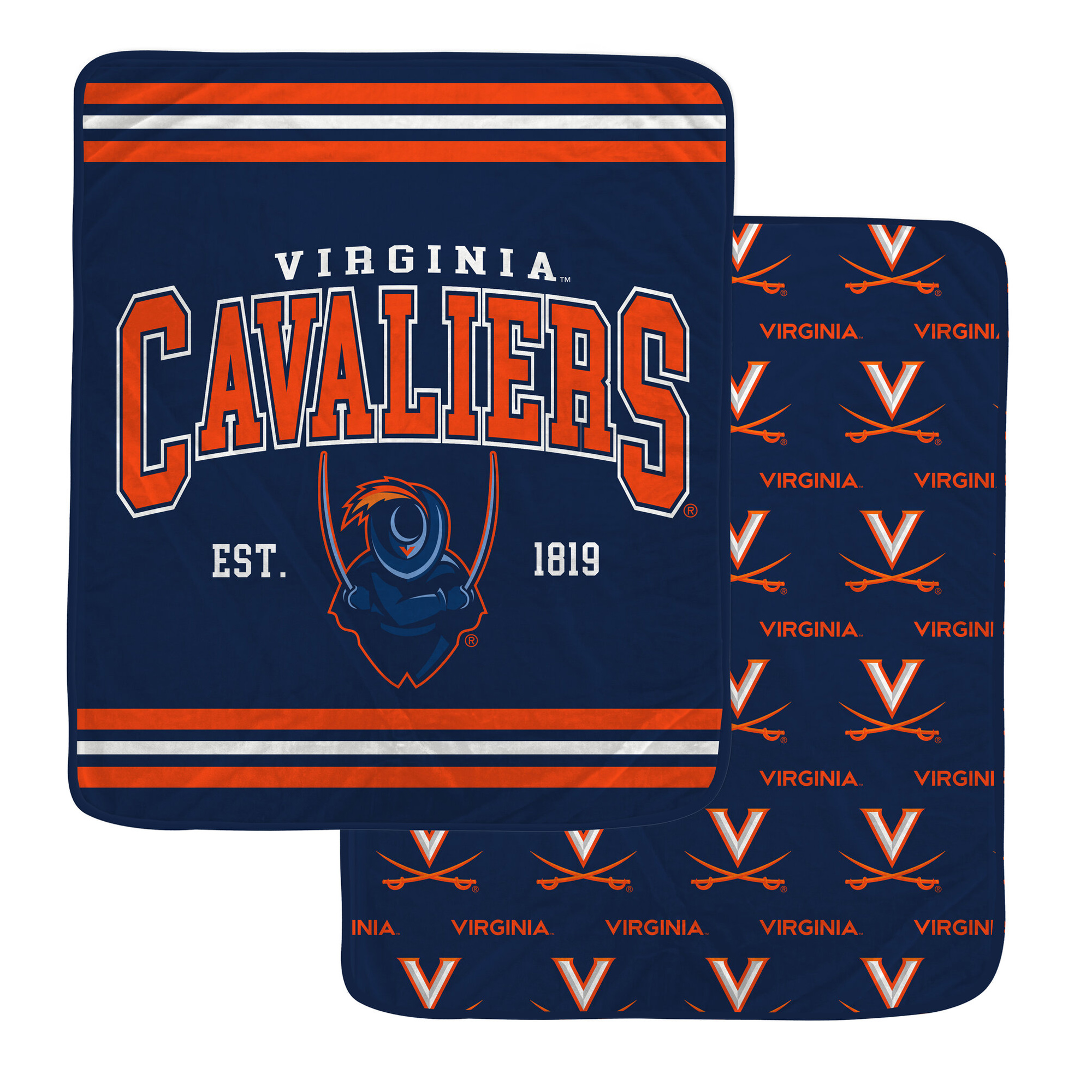 Pegasus Virginia Cavaliers Legacy Arch Double-Sided 60" x 70" Blanket