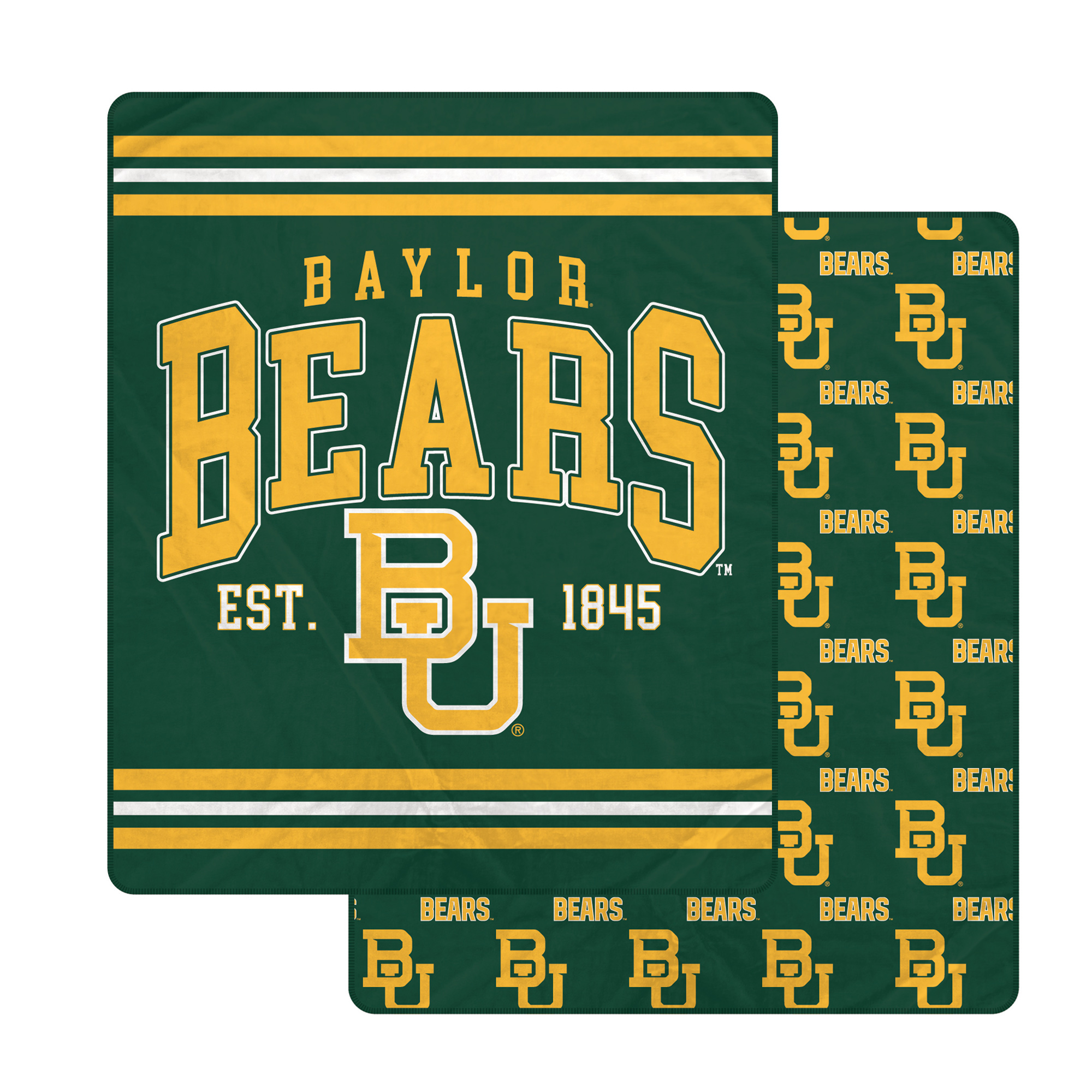 Pegasus Baylor Bears Legacy Arch Double-Sided 60" x 70" Blanket