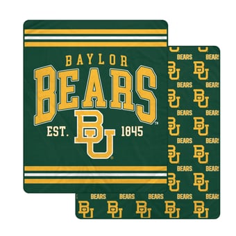 Pegasus Baylor Bears Legacy Arch Double-Sided 60" x 70" Blanket
