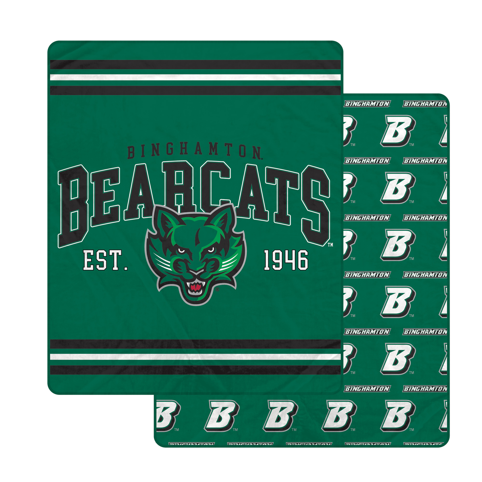Pegasus Binghamton Bearcats Legacy Arch Double-Sided 60" x 70" Blanket
