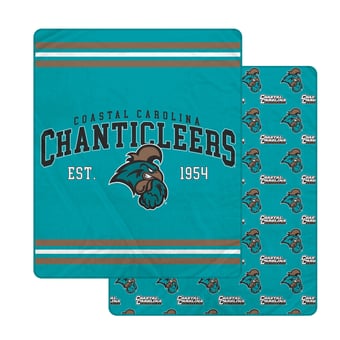 Pegasus Coastal Carolina Chanticleers Legacy Arch Double-Sided 60" x 70" Blanket