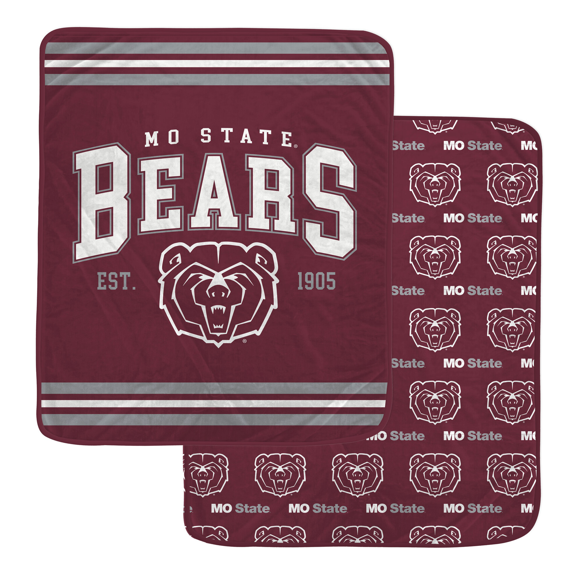 Pegasus Missouri State University Bears Legacy Arch Double-Sided 60" x 70" Blanket
