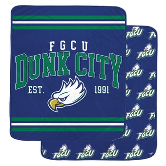 Pegasus Florida Gulf Coast Eagles Legacy Arch Double-Sided 60" x 70" Blanket