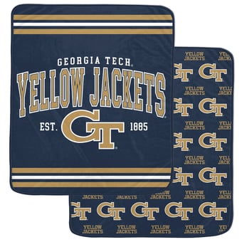 Pegasus Georgia Tech Yellow Jackets Legacy Arch Double-Sided 60" x 70" Blanket