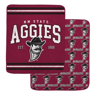 Pegasus New Mexico State Aggies Legacy Arch Double-Sided 60" x 70" Blanket