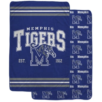 Pegasus Memphis Tigers Legacy Arch Double-Sided 60" x 80" Blanket