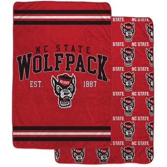 Pegasus NC State Wolfpack Legacy Arch Double-Sided 60" x 80" Blanket