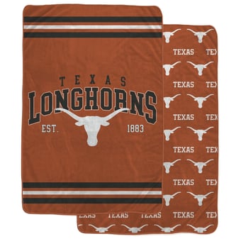 Pegasus Texas Longhorns Legacy Arch Double-Sided 60" x 80" Blanket