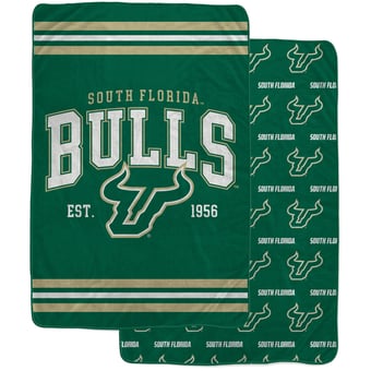 Pegasus South Florida Bulls Legacy Arch Double-Sided 60" x 80" Blanket