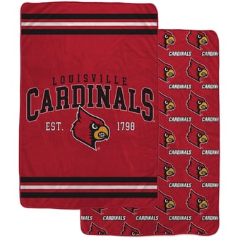 "Pegasus Louisville Cardinals Legacy Arch Double-Sided 60"" x 80"" Blanket"