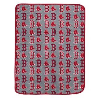 "Pegasus Boston Red Sox Logo Roll Oversized 66"" x 95"" Ultra Cozy Blanket"