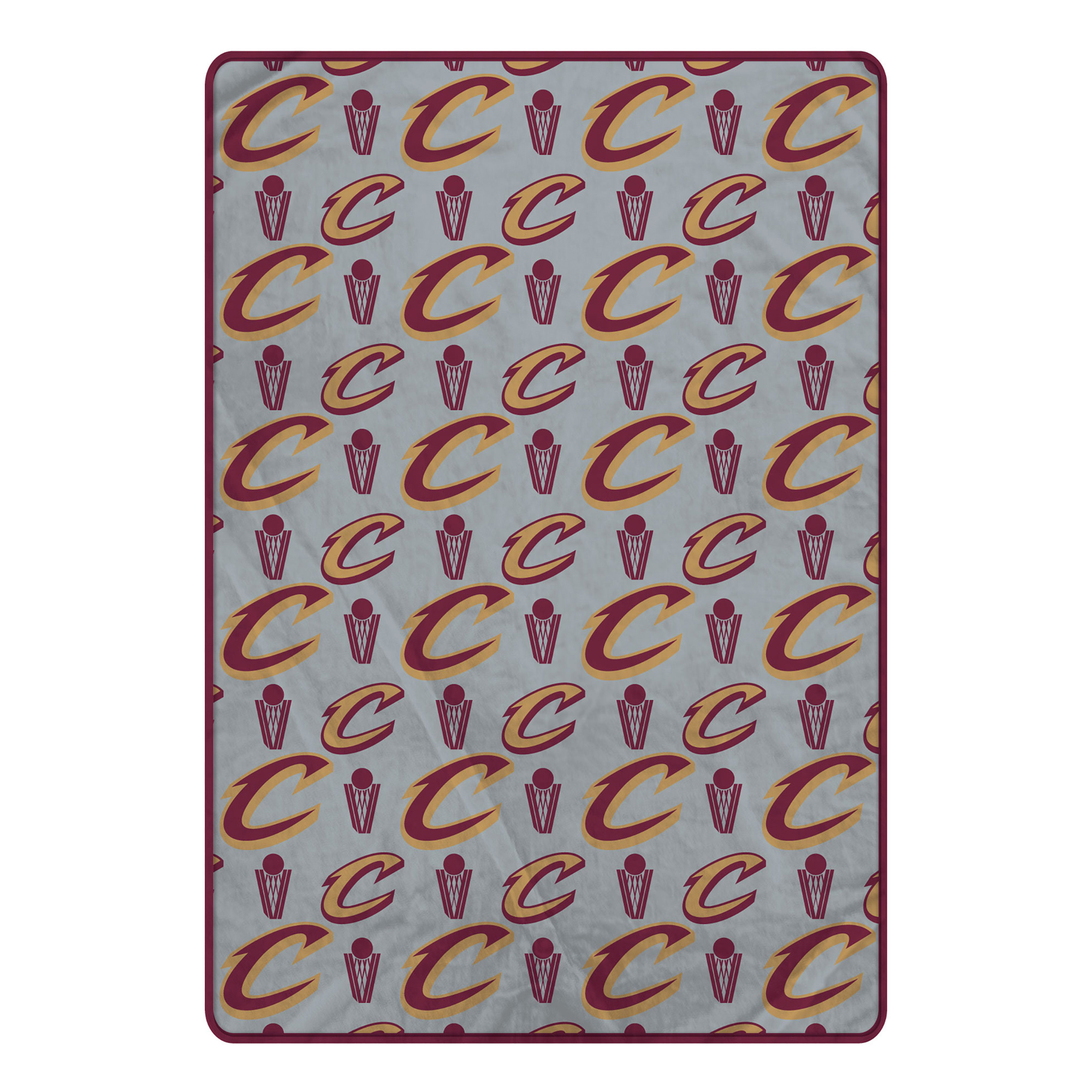 Pegasus Cleveland Cavaliers Logo Roll Oversized 66" x 95" Ultra Cozy Blanket