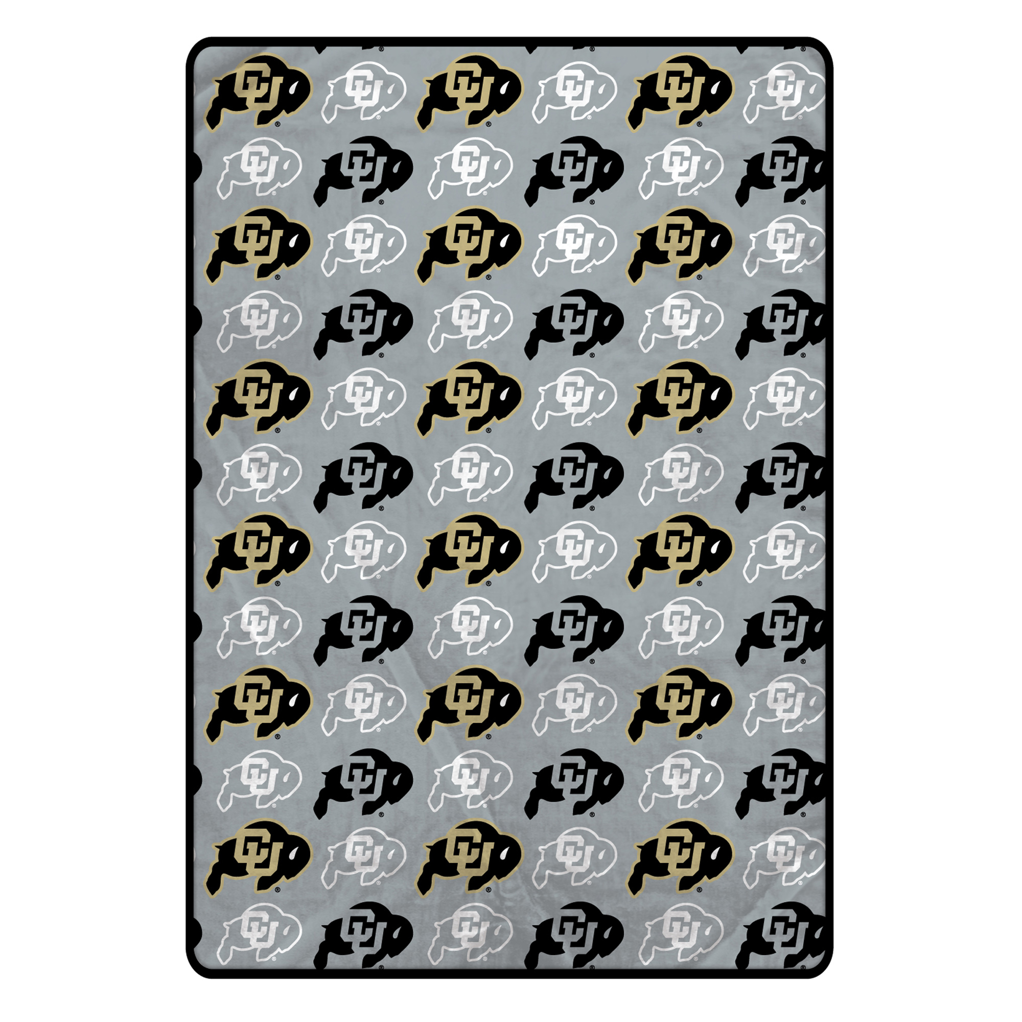 Pegasus Colorado Buffaloes Logo Roll Oversized 66" x 95" Ultra Cozy Blanket