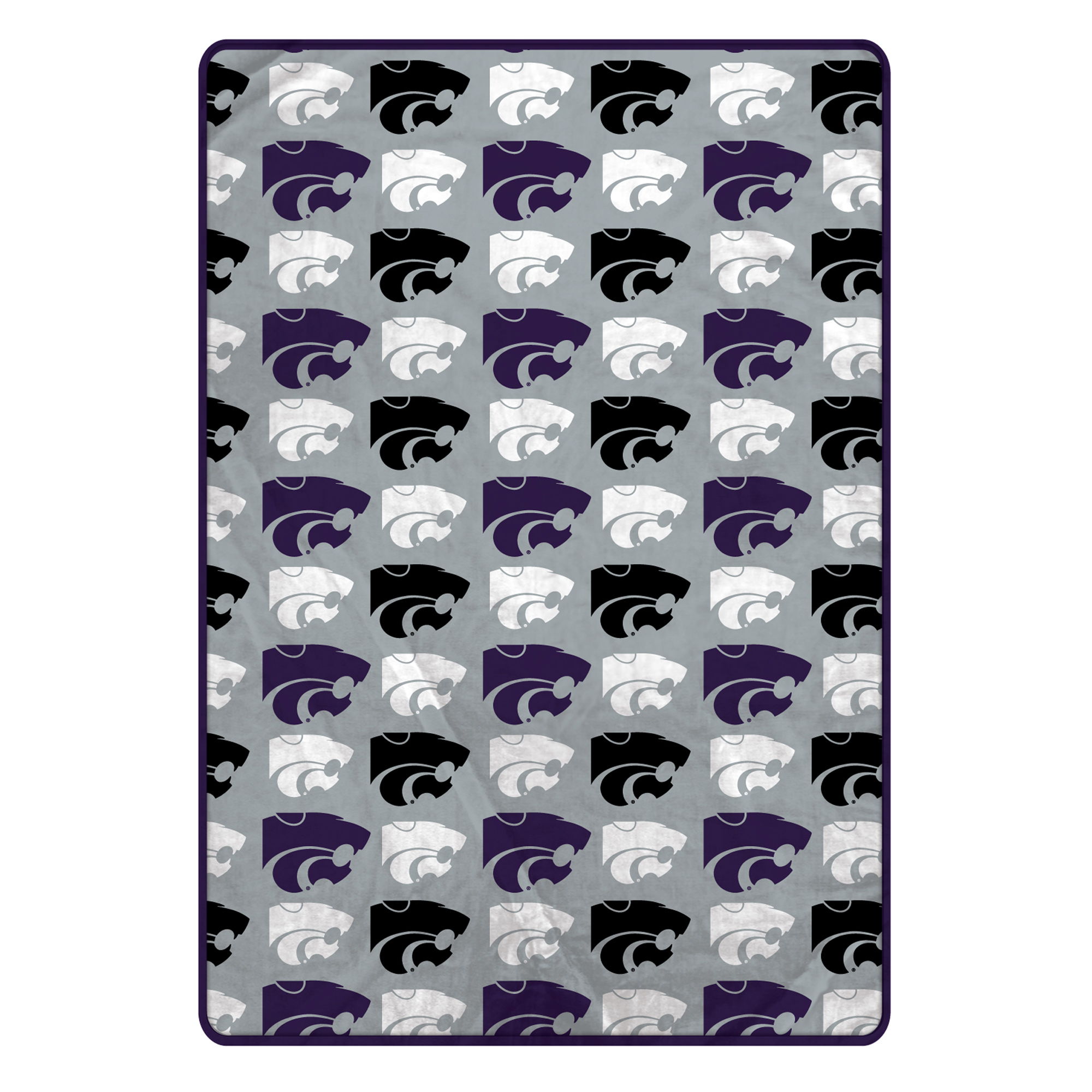 Pegasus Kansas State Wildcats Logo Roll Oversized 66" x 95" Ultra Cozy Blanket