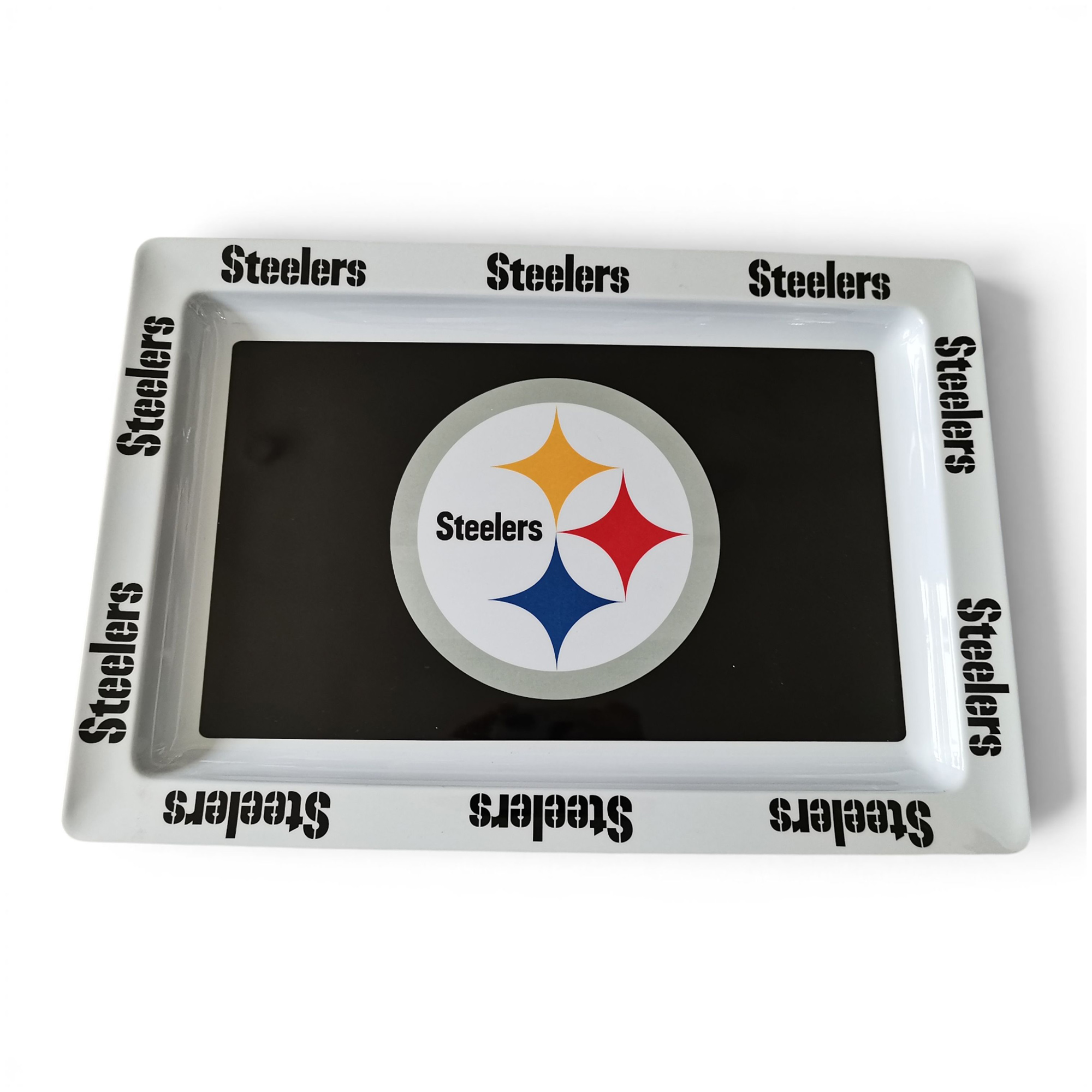 Pegasus Pittsburgh Steelers Repeat Wordmark 22" x 15" Party Tray