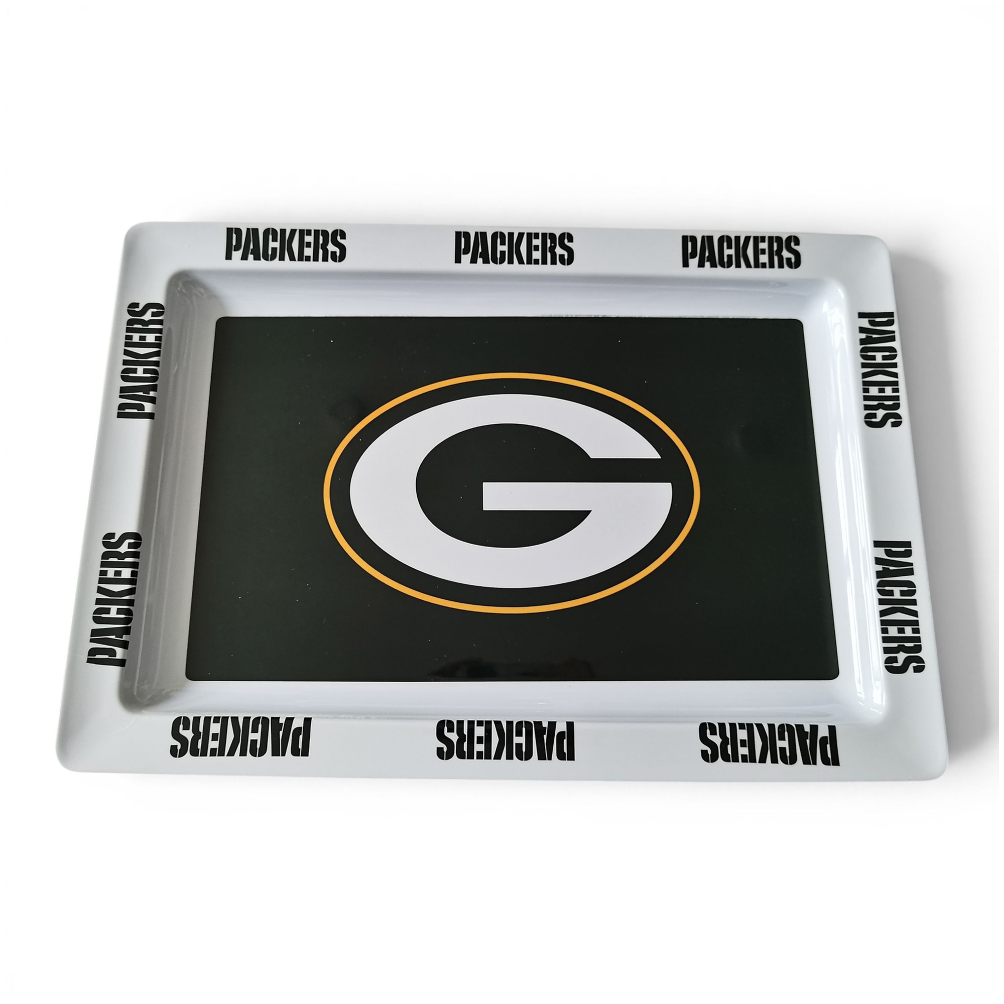 Pegasus Green Bay Packers Repeat Wordmark 22" x 15" Party Tray
