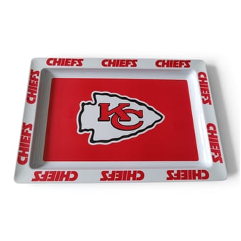 "Pegasus Kansas City Chiefs Repeat Wordmark 22"" x 15"" Party Tray"