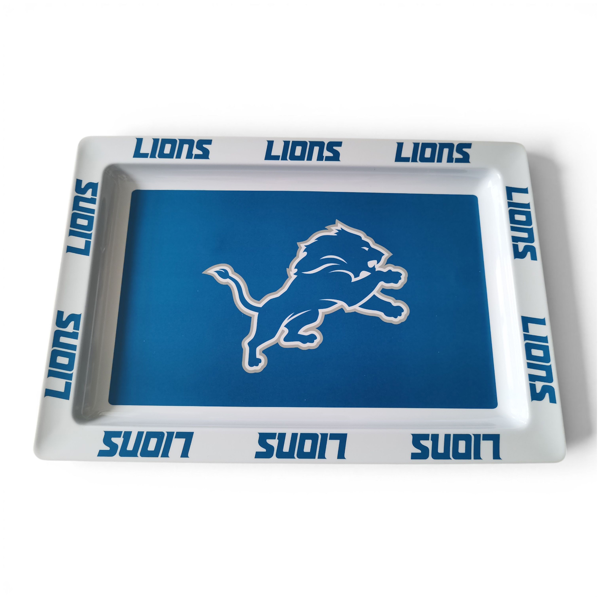 Pegasus Detroit Lions Repeat Wordmark 22" x 15" Party Tray