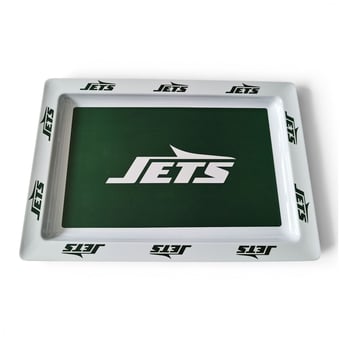 Pegasus New York Jets Repeat Wordmark 22" x 15" Party Tray