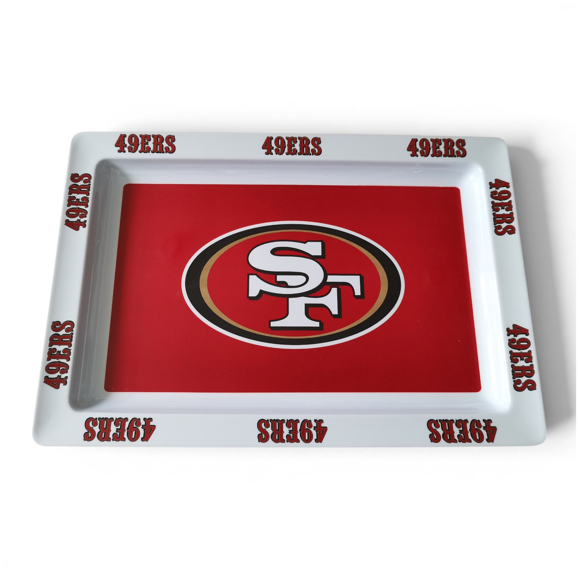 Pegasus San Francisco 49ers Repeat Wordmark 22" x 15" Party Tray
