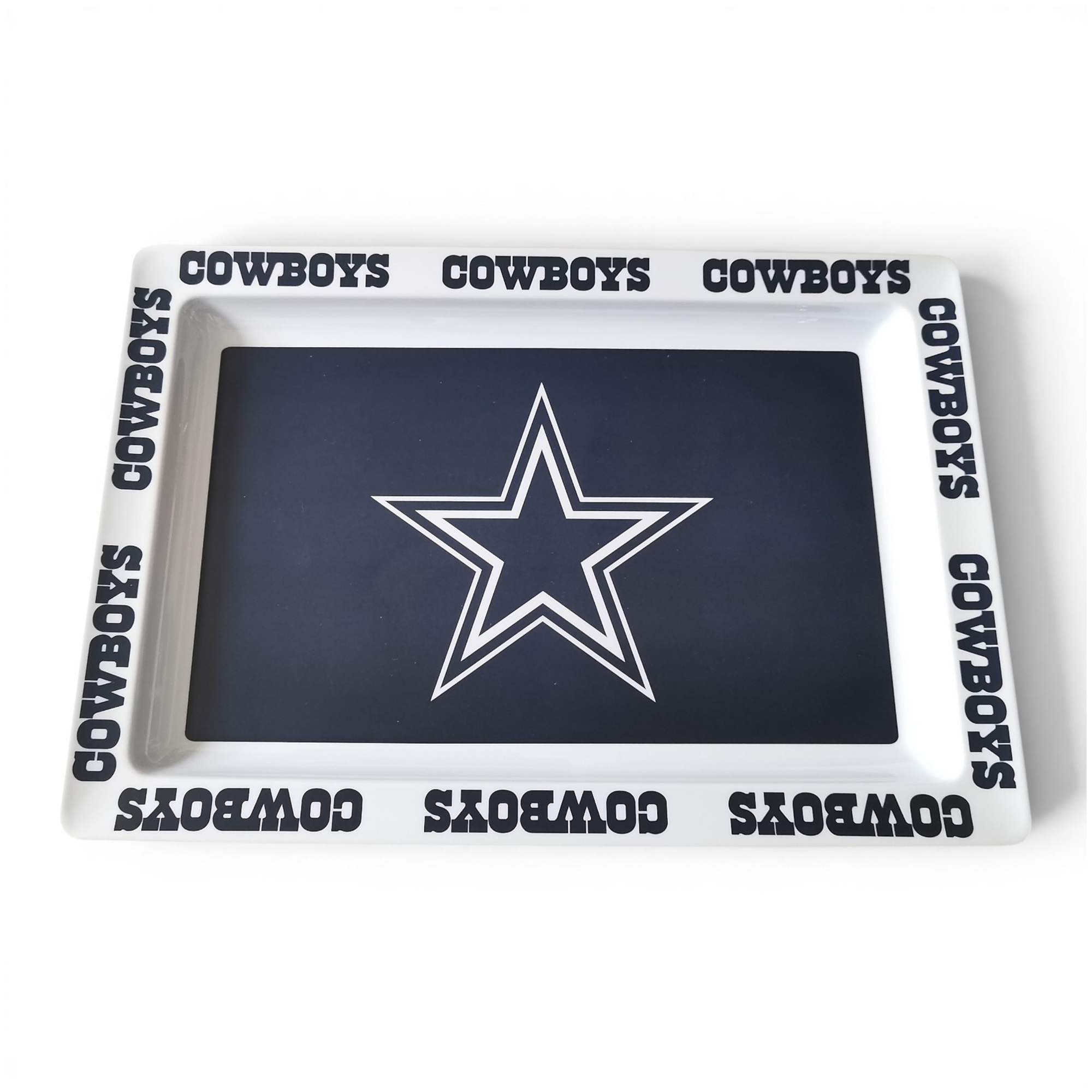 Pegasus Dallas Cowboys Repeat Wordmark 22" x 15" Party Tray